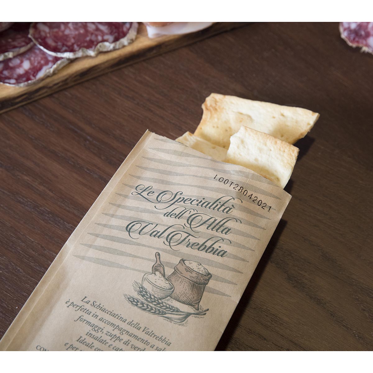 Schiacciatina salata della Valtrebbia 130g