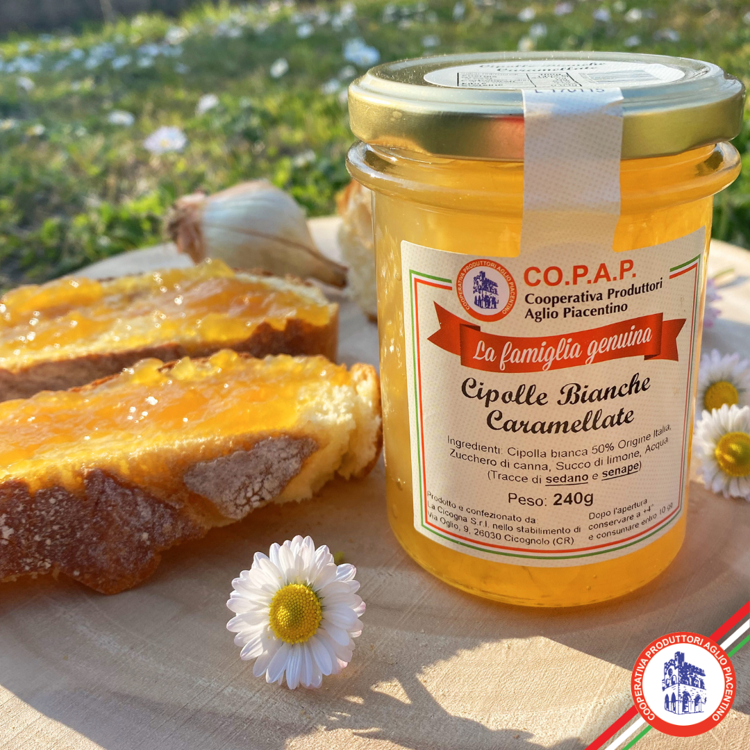 Cipolle bianche caramellate