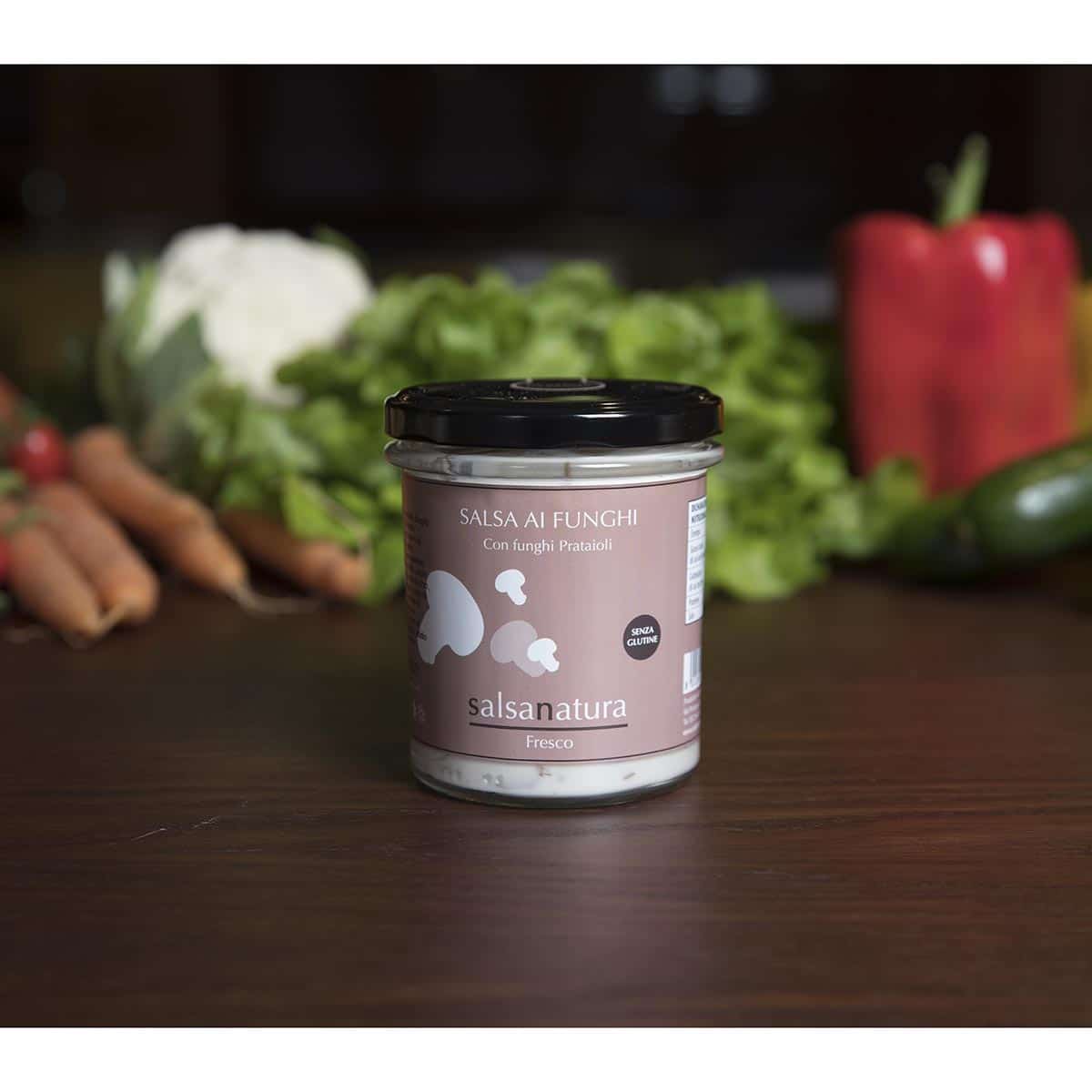 Salsa di funghi trifolati 280g