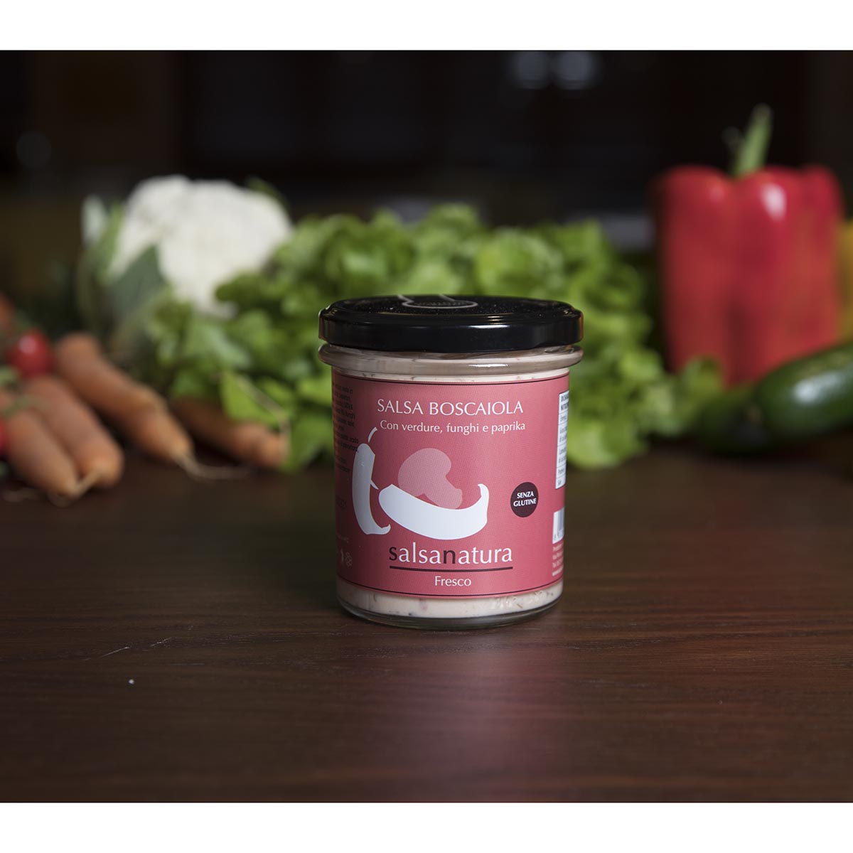 Salsa boscaiola piccante 280g