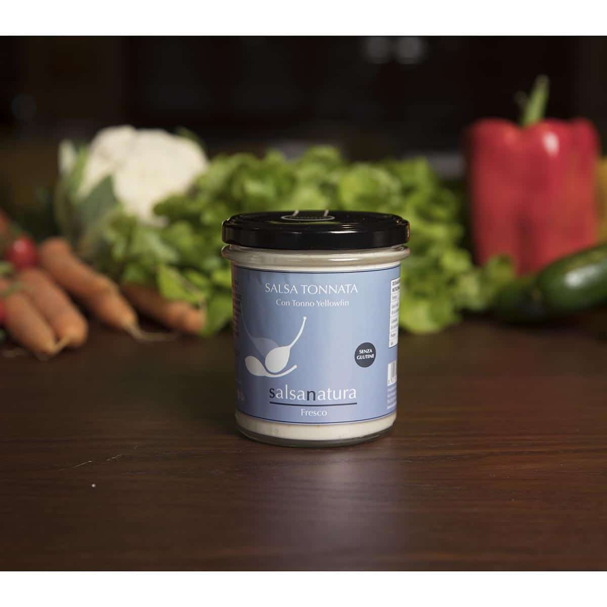 Salsa tonnata con maionese 280g