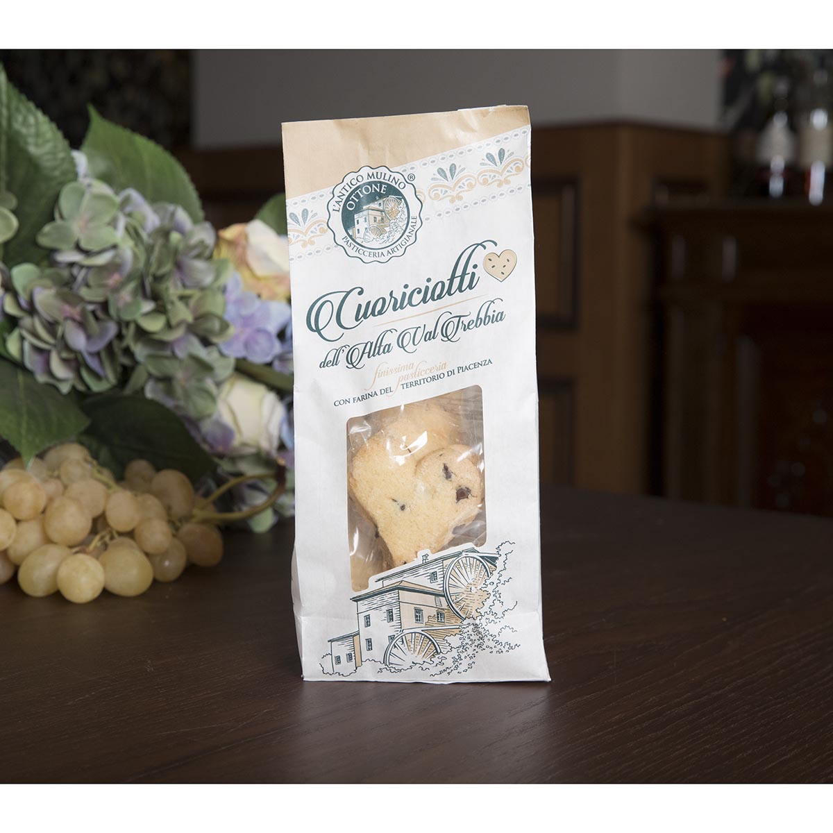 Alta Val Trebbia Heart-Shaped Cookies 145g
