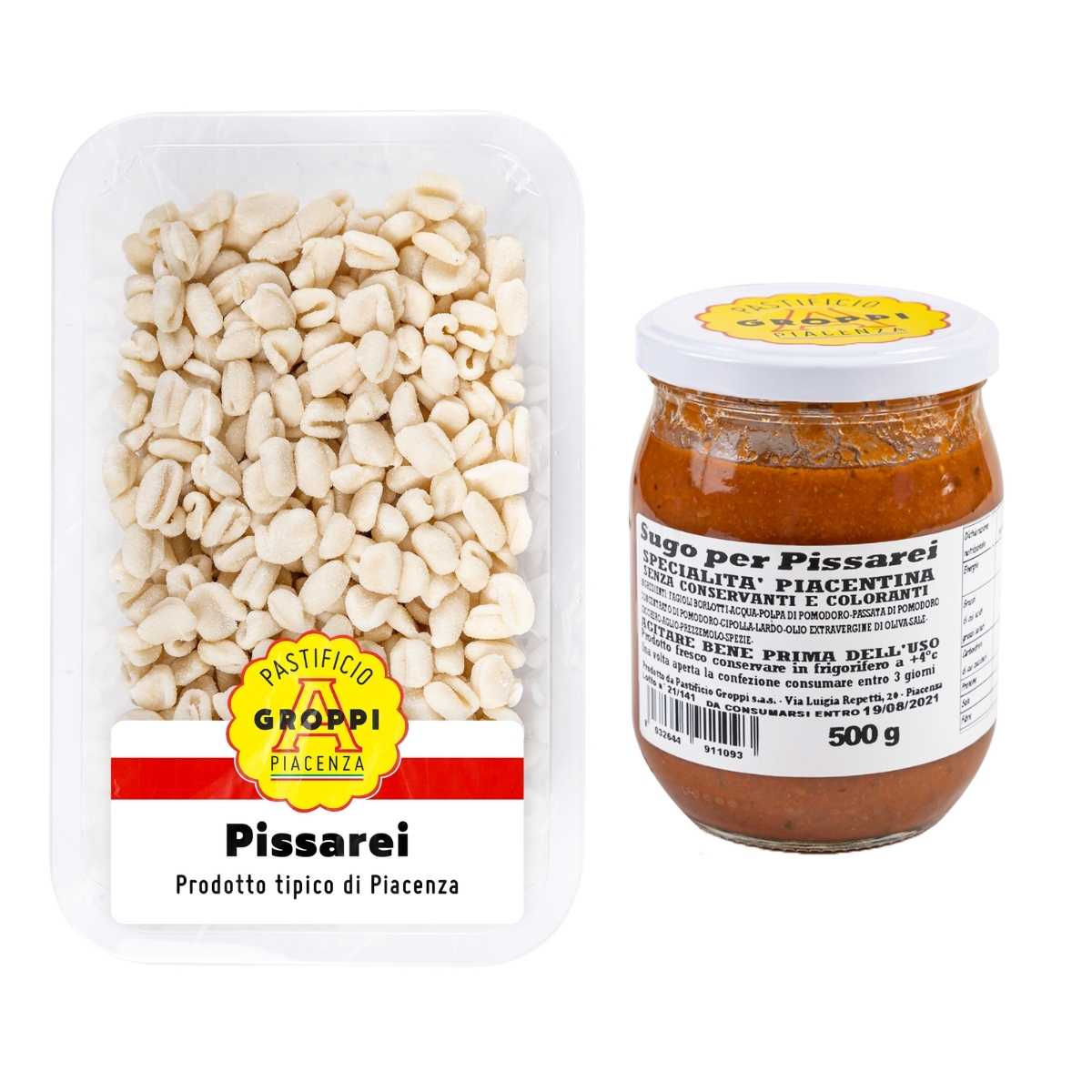 Pissarei e fasò 500gr