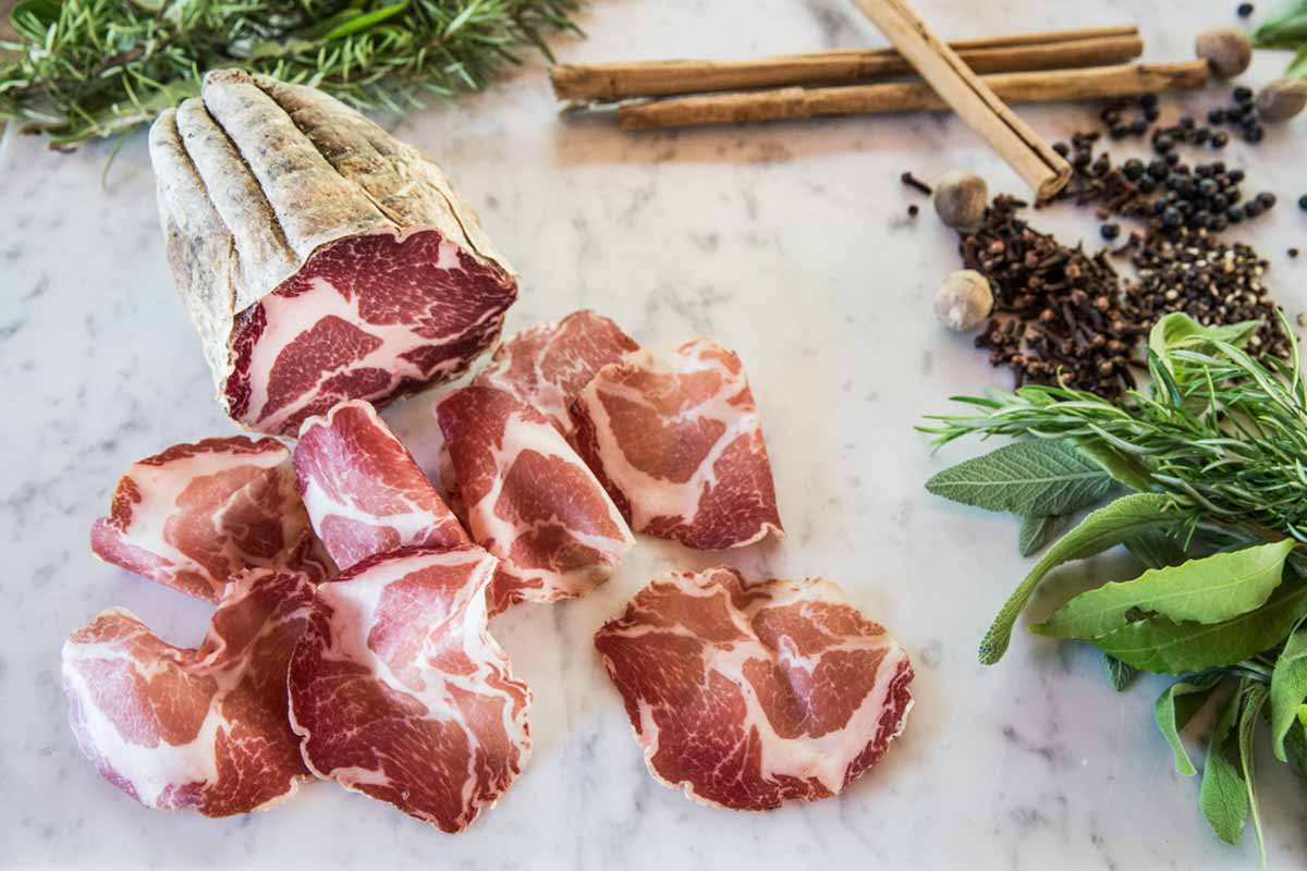 Piacentina PGI Coppa Wedge 850g